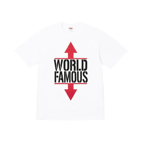 Supreme World Famous Tee White