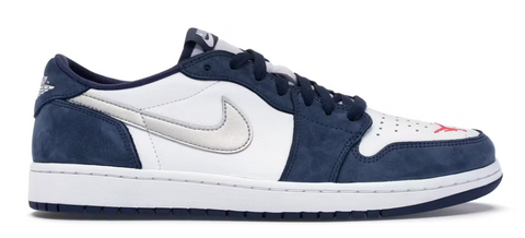Jordan 1 Low SB Midnight Navy