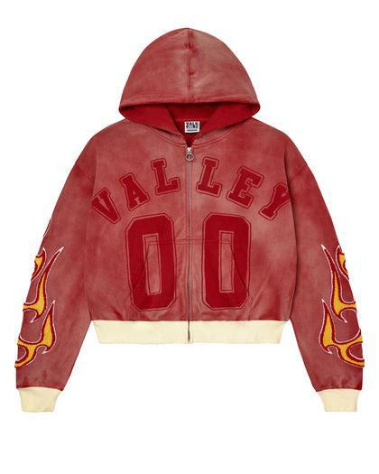 VALE CHIMERA ZIP UP RED