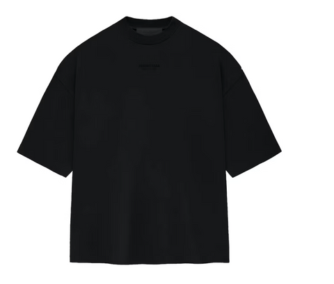 Fear of God Essentials Small Logo Tee Jet Black