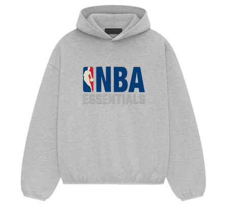 Fear of God Essentials NBA Hoodie Light Heather