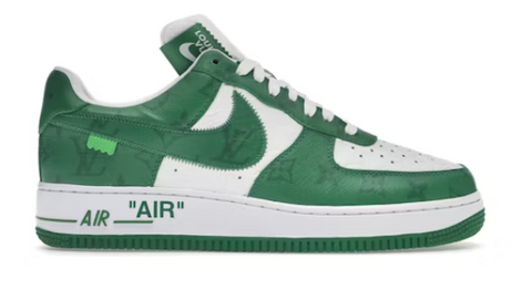 Louis Vuitton Nike Air Force 1 Low By Virgil Abloh White Green