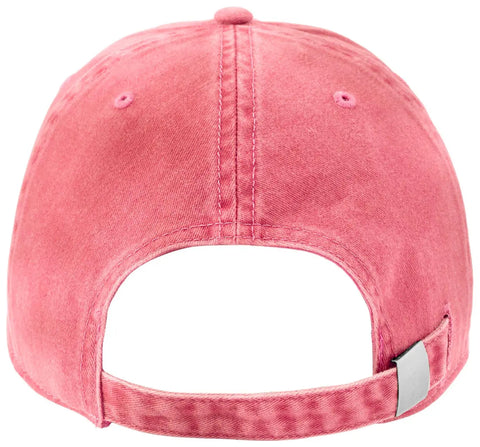 Travis Scott Cactus Jack Distressed Pink Patch Logo Hat Pink
