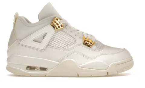 Jordan 4 Retro Metallic Gold (Women's)