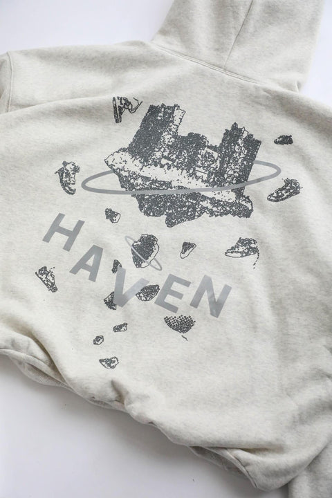 Haven DALLAS Hoodie Ash Grey