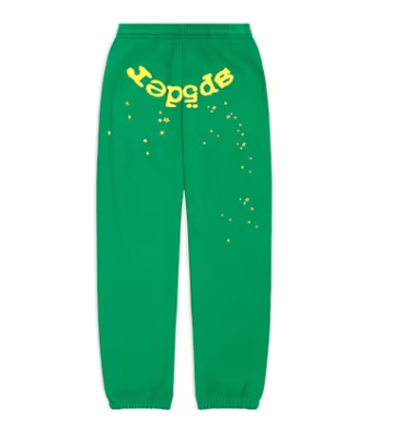 Sp5der Star OG Web V2 Sweatpant Slime Green