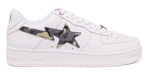 A Bathing Ape Bape Sta White Multi Camo Bape US Exclusive