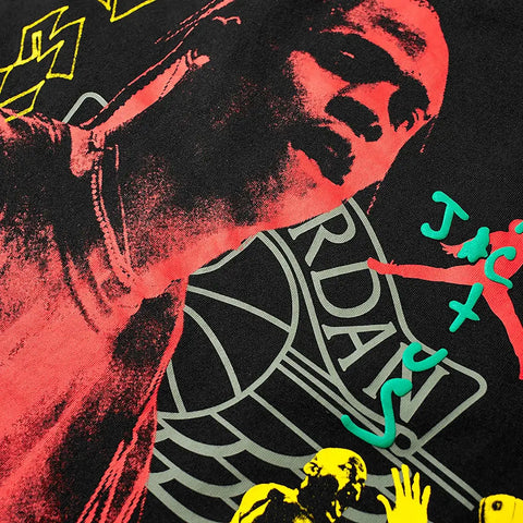 Travis Scott MJ 1 Tee Black