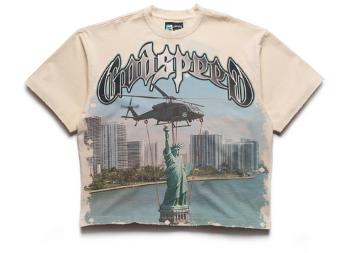 Godspeed JFK to MIA Tee Bone