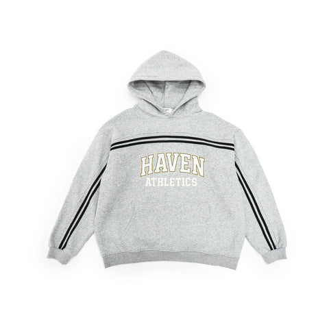 HAVEN ATHLETICS FOOTBALL CLUB HOODIE GREY