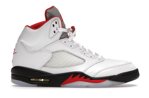 Jordan 5 Retro Fire Red Silver Tongue (2020)