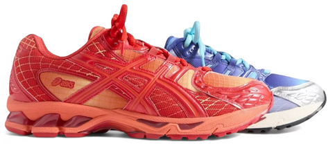 ASICS Gel-Nimbus 10.1 Kith Marvel vs. Capcom Iron Man vs. Mega Man Sealed Box (Comic Included)