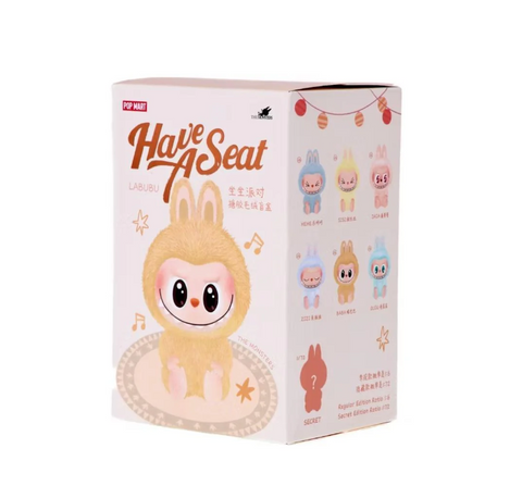 Pop Mart Labubu The Monsters Have a Seat Vinyl Plush Single Blind Box