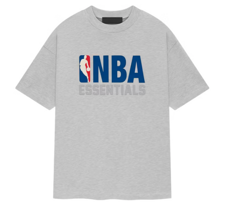 Fear of God Essentials NBA Tee Light Heather