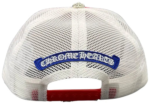 Chrome Hearts King Taco 4th Of July Trucker Hat Multicolor