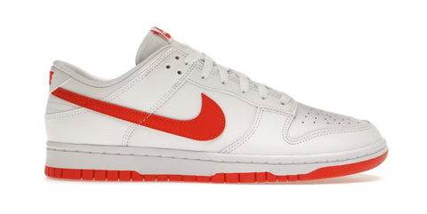 Nike Dunk Low Retro White Picante Red