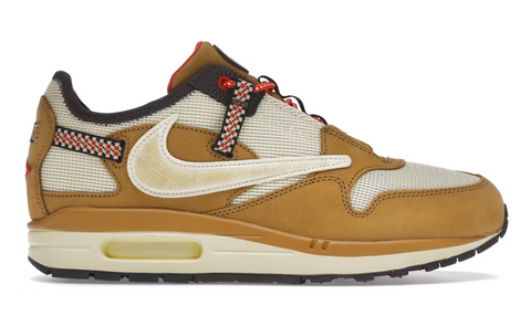 Nike Air Max 1 Travis Scott Cactus Jack Wheat Lemon Drop