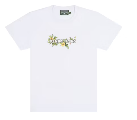 Denim Tears Logo Tee White