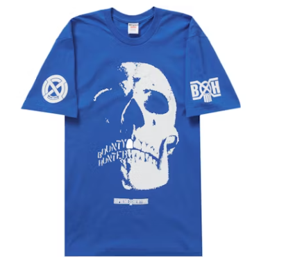 Supreme Bounty Hunter Skulls Tee Blue