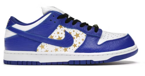 Nike SB Dunk Low Supreme Stars Hyper Royal (2021)