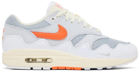 Nike Air Max 1 Patta Waves White Hyper Crimson (With Bracelet)