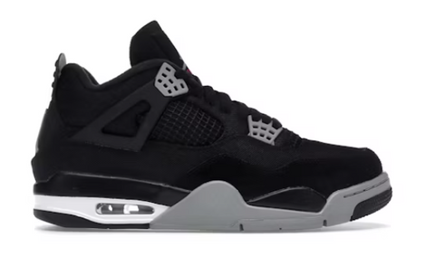 Jordan 4 Retro SE Black Canvas