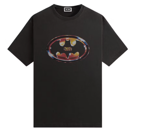 Kith x Batman Logo Vintage Tee Black