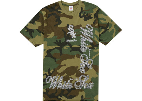 Supreme MLB Teams Sox Tee Camo