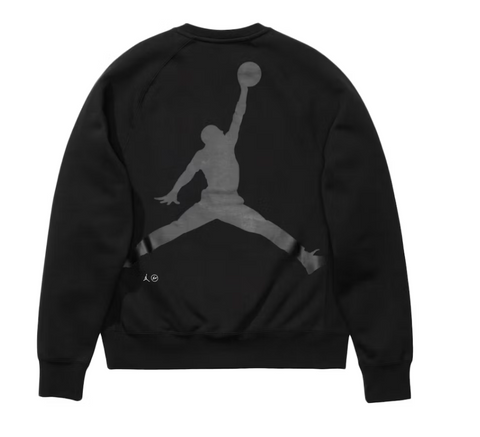 Jordan x Fragment Crewneck Sweatshirt Black