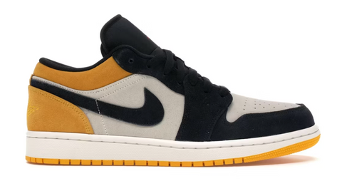 Jordan 1 Low Sail University Gold Black