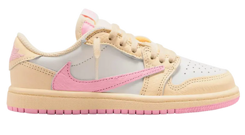 Jordan 1 Retro Low OG SP Travis Scott Shy Pink (PS)