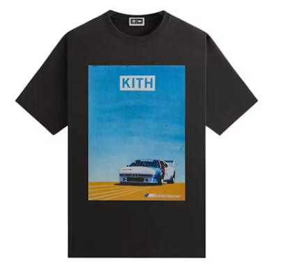 Kith x BMW Retro Vintage Tee Black