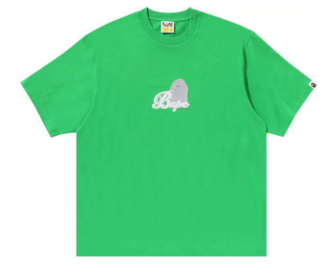 BAPE 3D Art Ape Head Tee 'Green'