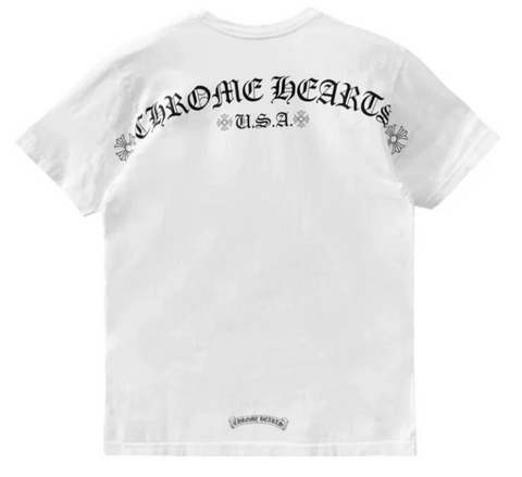 Chrome Hearts USA White Pocket Tee