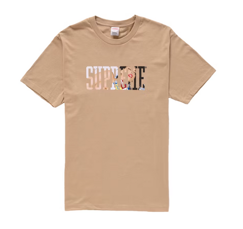 Supreme Tera Patrick Collegiate Tee Khaki