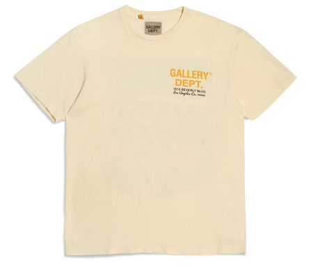 Gallery Dept. Drive Thru Boxy Fit Tee Cream