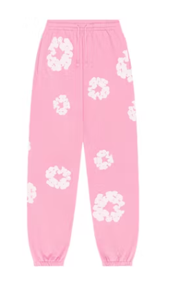 Denim Tears The Cotton Wreath Sweatpants Pink