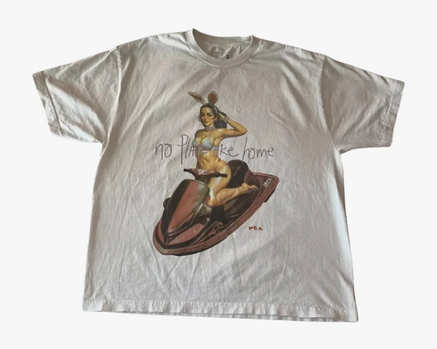 Travis Scott x Playboy White Tee