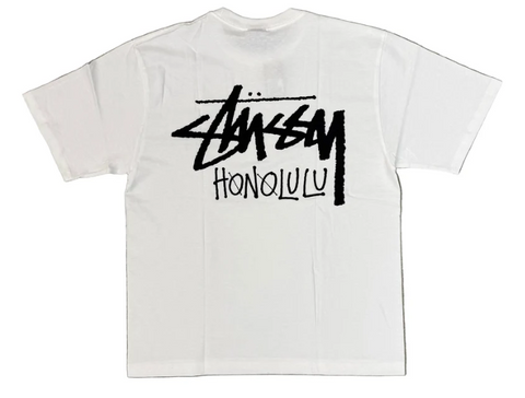 Stussy HONOLULU TEE WHITE