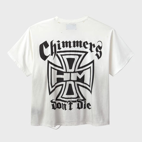 HMDD CHIMMERS GHOST POCKET TEE WHITE