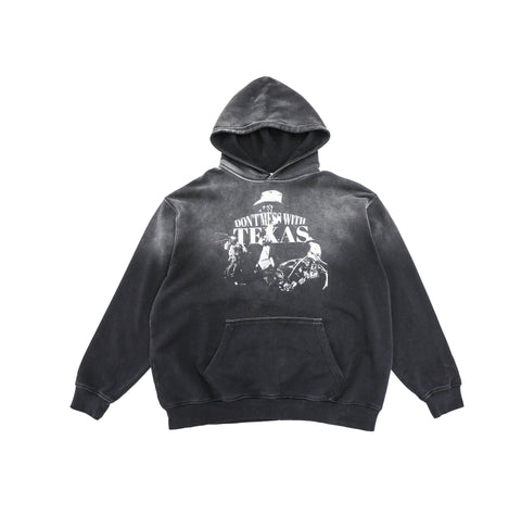 HAVEN TEXAS HOODIE WASHED BLACK