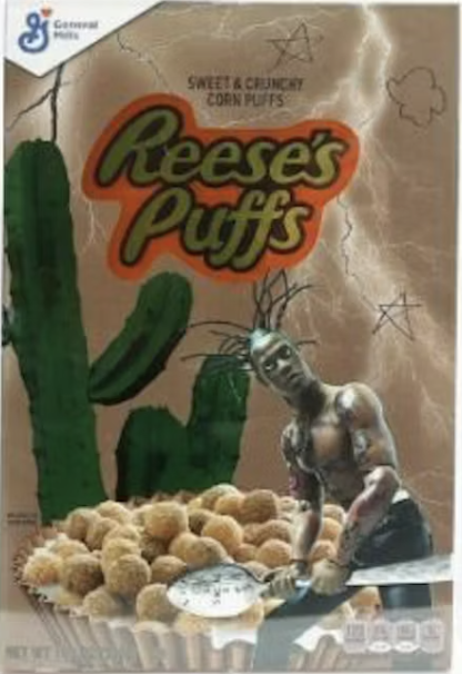 Travis Scott x Reese's Puffs Cereal Limited Edition Box
