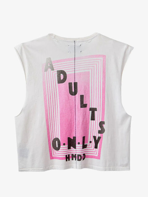 HMDD VEGAS CUT OFF WHITE