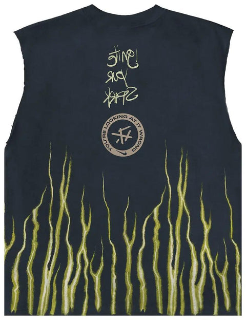 Travis Scott Cactus Jack x Nike T-Rexx Ignite Your Spark Sleeveless Tee Black