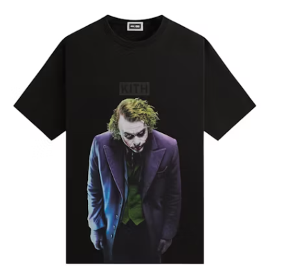 Kith x Batman Joker Tee Black