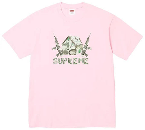 Supreme Origami Tee Light Pink