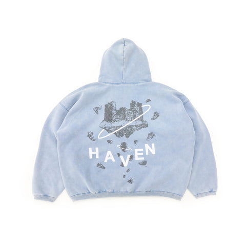 Haven DALLAS Hoodie Washed Blue