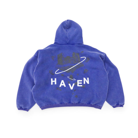 Haven DALLAS Hoodie Washed Royal