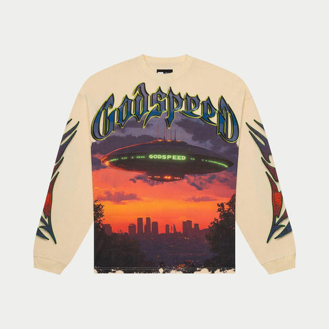 GODSPEED U.A.P LS T-SHIRT BONE