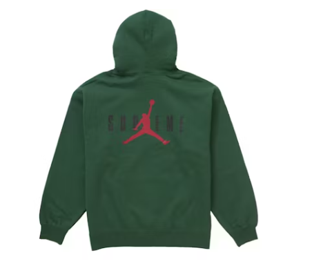 Supreme Jordan Hooded Sweatshirt (FW24) Green